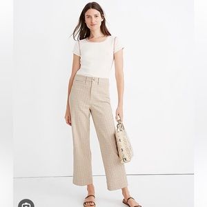 Madewell Slim Emmett Wide-Leg Crop